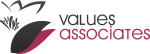 OK Logo Values Associates 32cmx32xm perforé (vitres)